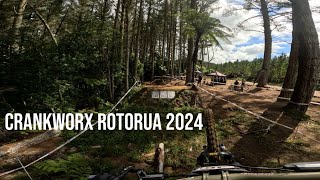 Crankworx Rotorua 2024 POV  James Macdermid Practice [upl. by Earized]