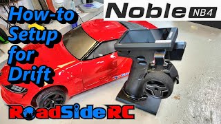 How to Setup Flysky Noble NB4 for RC Drift [upl. by Melinde]