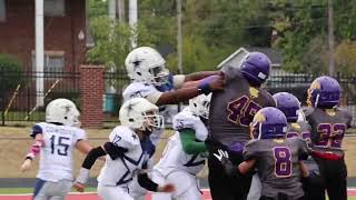 Lima Bulldogs vs Lima Cowboys Lima Youth Football Association week 5 [upl. by Andris]