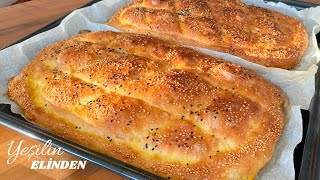 No Knead Turkish Bread is the most delicious and easy bread you will ever prepare Soft and Fluffy [upl. by Sella]