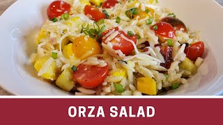 How to Make Orzo Salad Meatless [upl. by Alicec]