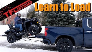 Heres How to Load an ATV Into Your Truck Without Crashing [upl. by Omixam152]