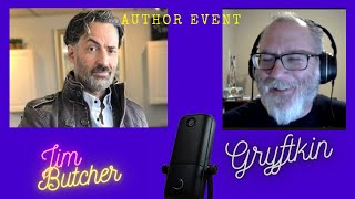 Author interview with Jim Butcher  talking cats halfblood warriors and Volkswagons [upl. by Leoni734]