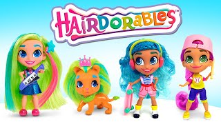 Hairdorables Unboxing  Dolls With Hair You Can Brush [upl. by Sutniuq]