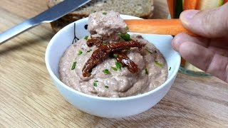 Aduki bean and sundried tomatoes hummus [upl. by Olinad]