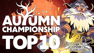 Top 10 Plays  Autumn Championship 2023 [upl. by Htelimay468]