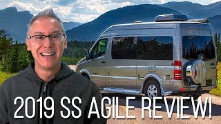 Full Review  2019 SS Agile by Roadtrek  A Short Class B Camper Van that Can Be Propaneless [upl. by Neelrad824]