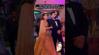 Swati Rajat wedding couplegoals weddingdress [upl. by Mayeda]