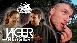 Papaplatte mit PROBLEMEN im WALD  JÄGER Reagiert auf 7 vs Wild Folge 7 [upl. by Acilef]