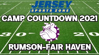 Rumson Fair Haven 2021 Football Preview  JSZ Camp Countdown [upl. by Aihsetan]