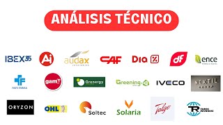 Análisis técnico semanal IBEX35 y 18 ACCIONES del mercado español 📈 [upl. by Lotte893]