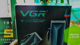 VGR v033 Unboxing 💥 [upl. by Adnylem916]