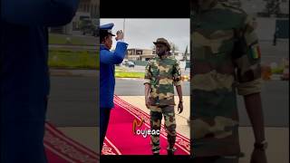 Chef dÉtat Bassirou Diomaye a quitté Dakar pour une visite officielle bassiroudiomayefaye [upl. by Jacobba670]