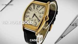 Vacheron Constantin 37001 Les Historiques 1912 Gold Watch [upl. by Sonitnatsnoc509]