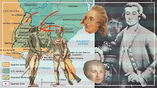 LA PRIMERA CESIÓN TERRITORIAL DE ESPAÑA A ESTADOS UNIDOS EL TRATADO DE SAN LORENZO 1795 PARTE 1 [upl. by Yrmac]