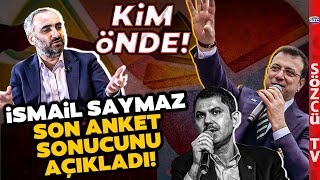 İsmail Saymaz İmamoğlu ve Kurumun Oy Farkını Açıkladı Son Anket Sonuçları Şaşırtacak [upl. by Daenis23]