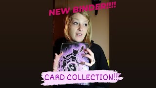 NEW POKEMON BINDER AND RARE CARD COLLECTION pokemon pokemontcg pokemonbinder [upl. by Novihs288]