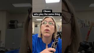 Oboes  always forgotten about band banddirector oboe flute clarinet doublereed bandteacher [upl. by Domash]