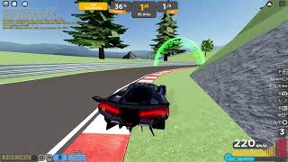 Roblox Driving Empire  2022 Rovana Racer Test Drive In Circuit Race No Talking [upl. by Rauscher]