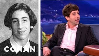 Simon Helberg Was A High School Rock God  CONAN on TBS [upl. by Yelrihs]