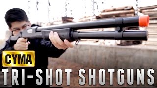 CYMA M870 Shotgun Series The Gun Corner Airsoft Evikecom [upl. by Golding]