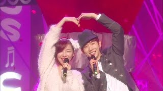 【TVPP】Jo Kwon2AM amp Gain  We Fell In Love 조권투에이엠 amp 가인  우리 사랑하게 됐어요  Music Core Live [upl. by Tamis]