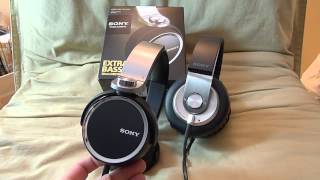 Sony MDRXB800 vs MDRXB700 Extra Bass headphones review [upl. by Nayab]