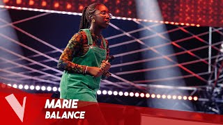 Mentissa – Balance ● Marie  KO  The Voice Belgique [upl. by Annaynek]