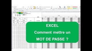 Comment protéger un fichier Excel [upl. by Leor42]