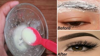 Eyebrows को तेजी से लम्बा और घना बनाने का घरेलु उपाय  How to Grow Thick Eyebrows Naturally [upl. by Aisela]