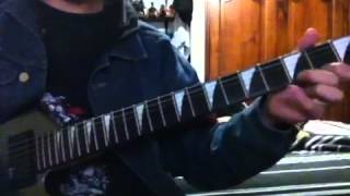 Cover Annihilator  Only Be Lonely guitar cover [upl. by Harlie]