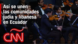 Mensajes de paz a través de la música así se unen las comunidades judía y libanesa en Ecuador [upl. by Matthieu719]