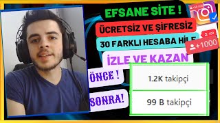 1 DAKİKADA 1000 İNSTAGRAM TAKİPÇİ ARTTIRMA  ŞİFRESİZ ÜCRETSİZ İNSTAGRAM TAKİPÇİ HİLESİ [upl. by Lark]