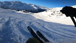 Gurgl ObergurglHochgurgl powder skiing in november [upl. by Aserej]