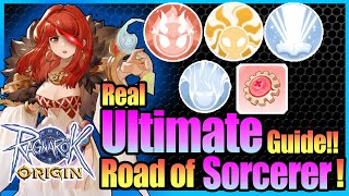 Real ULTIMATE Sorcerer Guide Equipment Skill with Tips Included Ragnarok Origin Global [upl. by Brody]