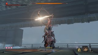 Sekiro Inner Genichiro No Damage BossFight sekiro sekiroboss gaming [upl. by Dylane963]