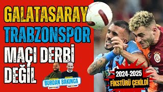 Galatasaray Trabzonspor maçı derbi değil [upl. by Idnod]