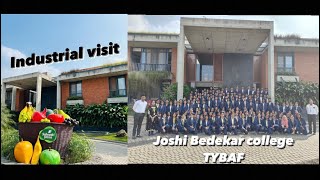 Industrial Visit To Sahyadri Farms Nashik By  Joshi Bedekar College TYBAF [upl. by Chenee214]