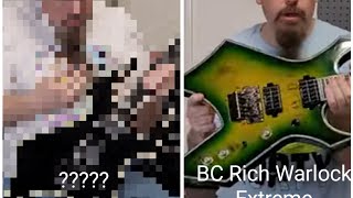 BC Rich Extreme Warlock returned or changed for Video 33 [upl. by Nuhsed]