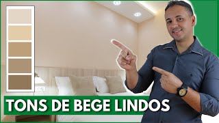 ESSAS SÃO AS 5 CORES EM TONS DE BEGE QUE ESTÃO EM ALTA [upl. by Khorma]