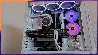 NZXT Kraken X73 RGB Intel Installation Build Guide [upl. by Liberati]