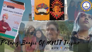 Kite 🪁 Fest of MNIT Jaipur  Makar Sankranti special  Patang Baajii [upl. by Langer]