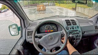 1999 Mercedes Vito W638 22 CDI 122 hp 0100 POV Test Drive 2184 Joe Black [upl. by Ozzy911]