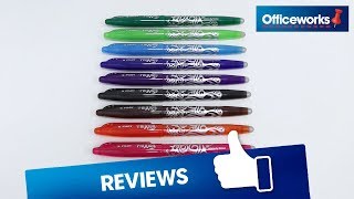 Pilot Frixion Erasable Gel Pen Overview [upl. by Treat674]