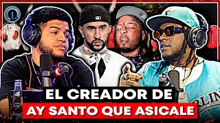 CREADOR DE “AY SANTO” SE DESAHOGA CON ROCHY RD Y BAD BUNNY “CEKY VICINY ES DEMAGOGO” JONATAN BURLON [upl. by Heyer]