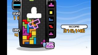 Tetris Battle Marathon 731626 4wide combo [upl. by Vasti]