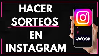 ✅ Como HACER SORTEOS en INSTAGRAM GUIA COMPLETA [upl. by Doomham]