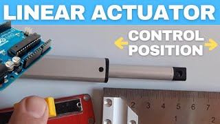 Arduino Linear Actuator Position Control With Smooth Start [upl. by Wertheimer]