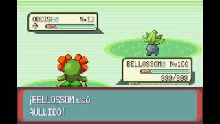 POKEMON EMERALD  BELLOSSOM  AULLIDO  HOWL [upl. by Ellemrac]