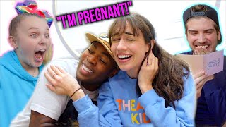 TELLING MY FRIENDS IM PREGNANT WITH TWINS [upl. by Alissa]